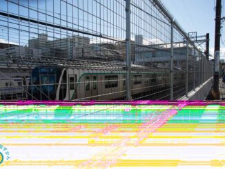 バッテリー切れ直前に記録された鷺沼駅