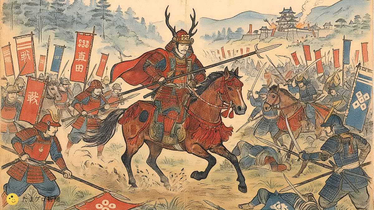 戦国時代の真田の合戦シーン