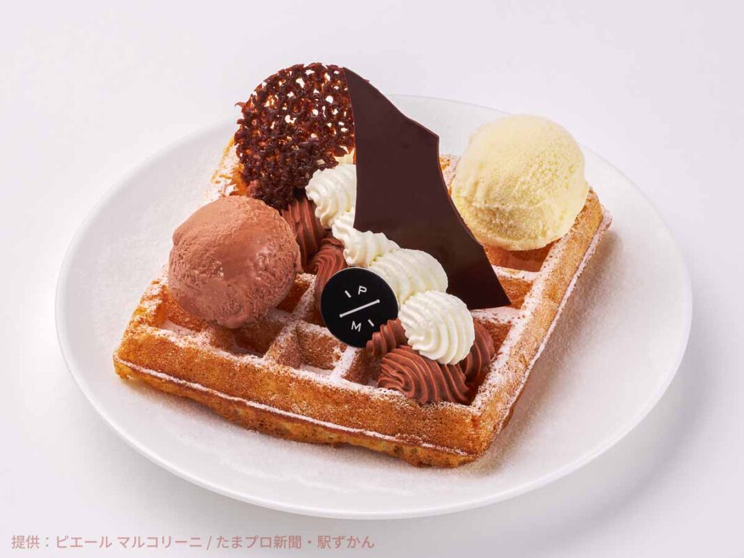 ワッフル ア ラ ミニュット スペシャリテ ショコラ