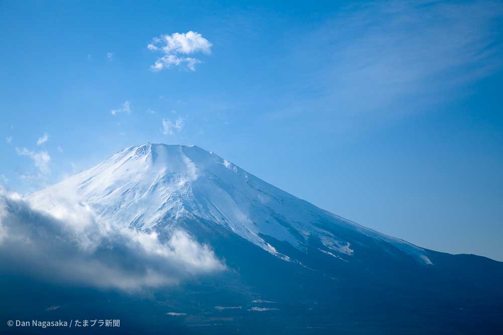 三国峠より富士山