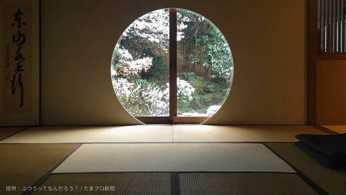 鎌倉にあるお寺カフェの一室